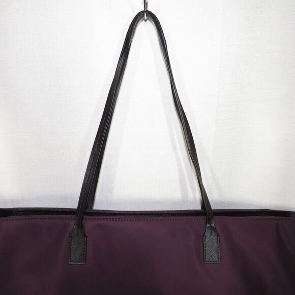 Kate Spade New York Purple Zip Nylon Tote Bag ----AS IS---READ READ READ---- - Picture 12 of 16
